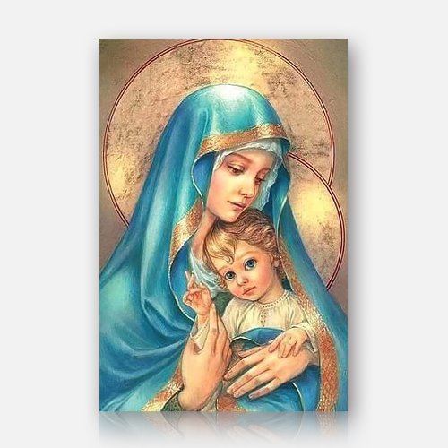 3D 마리아와 아기예수 (40x60cm)