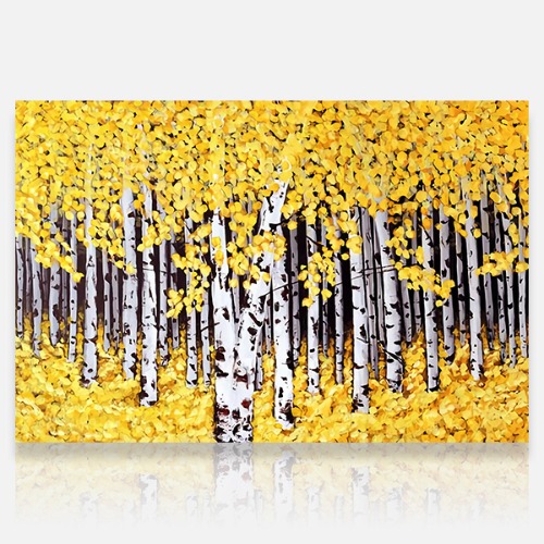 3D 황금자작나무 (60x40cm)